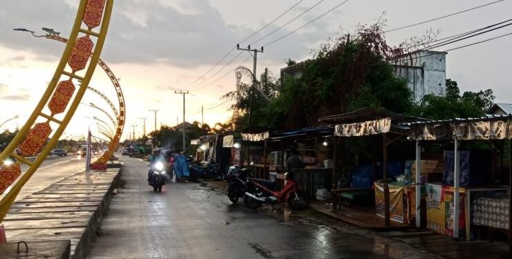 FOTO : DEVIANA/MATAKALTENG - Kondisi Terowongan Nur Mentaya pada Jumat 5 April 2023.