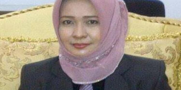 Wakil Ketua I DPRD Barsel, Hj. Nyimas Artika