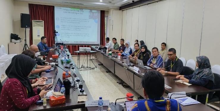 FOTO : IST/MATAKALTENG - Kepala Bappedalitbang Kalimantan Tengah, Kaspinor saat mengikuti kegiatan Musrenbangnas 2023, Bappenas menyelenggarakan Desk Sustainable Development Goals (SDGs) Musrenbangnas 2023 untuk Provinsi Kalimantan Tengah pada Desk VI - Klinik SDGs Musrenbangnas 2023.