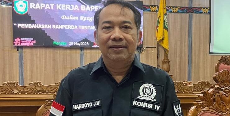 Ketua Bapemperda DPRD Kotim, Handoyo J Wibowo