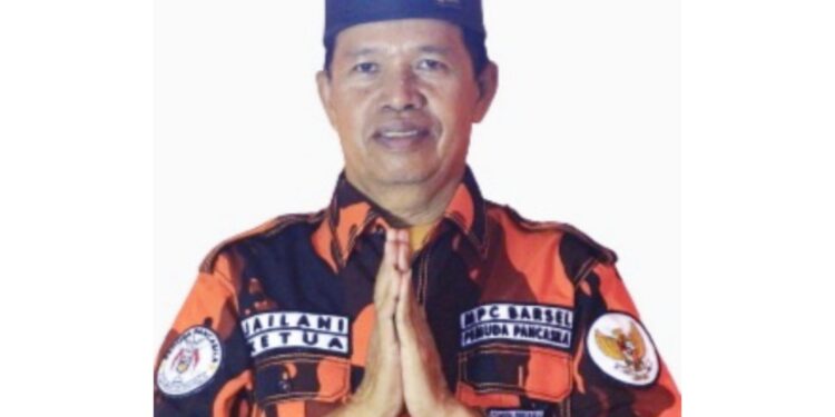 Ketua MPC Pemuda Pancasila Barsel, Jailani.