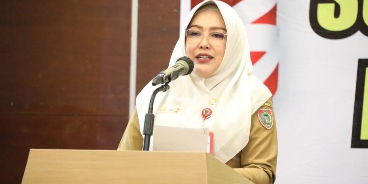 FOTO: VI/MATAKALTENG - Kepala Disbudpar Kalteng, Adiah Chandra Sari.
