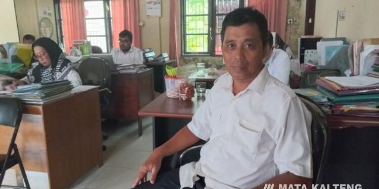 Kabid Peternakan dan Kesehatan Hewan Dinas Pertanian Kotim drg. Endrayatno. 