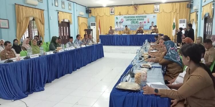 FOTO: AKH/MAKA - Pelaksanaan Verifikasi Lapangan Kota Layak Anak.