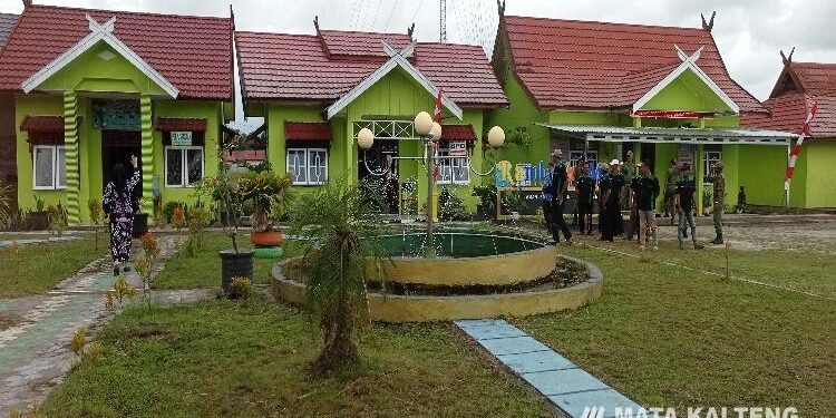 FOTO : DOK DEVIANA/MATAKALTENG - Suasa di Desa Ramban Bagendang Tengah Kecamatan MHU.