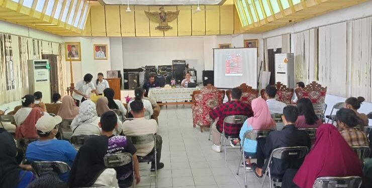 FOTO : IST/MATAKALTENG - Rapat koordinasi dalam rangka mempersiapkan Kejurnas Bola Voli yang akan dilaksanakan di Kalteng. 