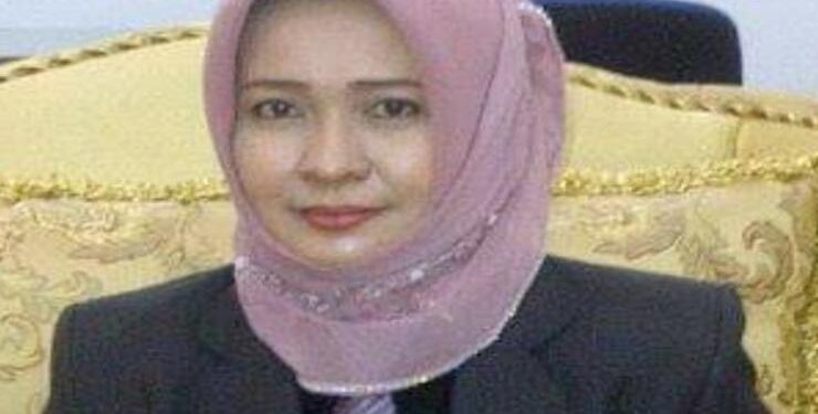 Wakil Ketua I Dewan Perwakilan Rakyat Daerah (DPRD) Kabupaten Barsel Hj Nyimas Artika