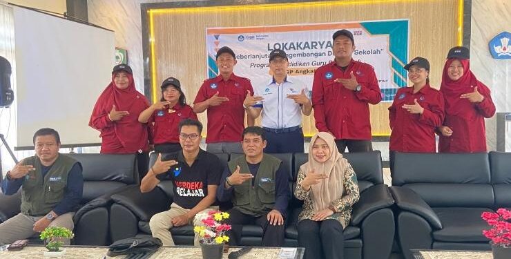 FOTO : DIAN/MATA KALTENG - Lokakarya calon guru penggerak di Disdik Kotim belum lama ini.