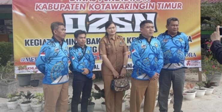 FOTO : DISDIK/MATA KALTENG - Pembukaan O2SN tingkat SMP di Kotim, oleh Disdik setempat belum lama ini.