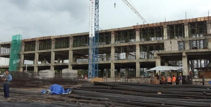 FOTO : IST/MATAKALTENG - Tampak bangunan Rumah Sakit Provinsi Kalimantan Tengah di Kecamatan Hanau, Kabupaten Seruyan.