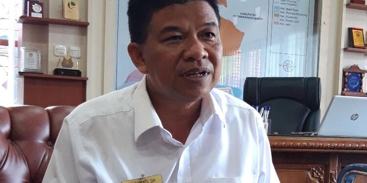 Wakil Bupati Sukamara, Ahmadi.