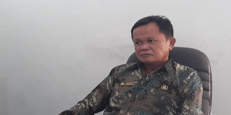 Kepala Dinas Transmigrasi, Tenaga Kerja, Koperasi dan UKM Kabupaten Gumas Sudin.