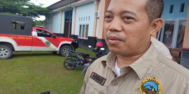 Kepala BPBD Seruyan, Agung Sulistiyono.