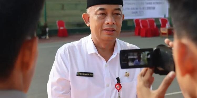 Asisten Administrasi Umum Setda Seruyan, Sugian Noor.