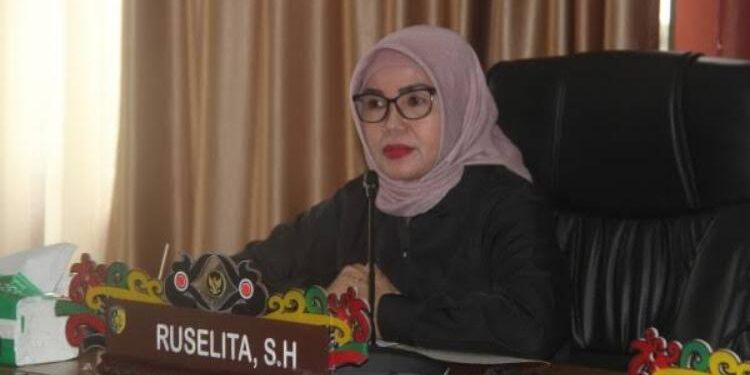 FOTO: VI/MATAKALTENG - Wakil Ketua I Komisi C DPRD Kota Palangka Raya, Ruselita.
