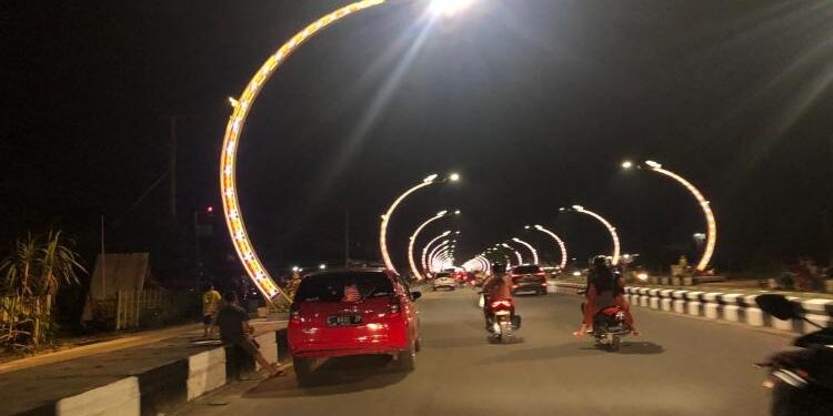 FOTO: Dok/MATA KALTENG - Suasana terowongan nur mentaya, Sampit.