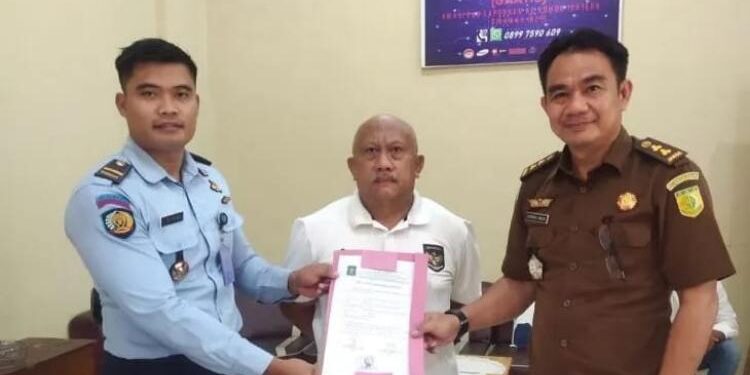 FOTO: ISTIMEWA/MATAKALTENG - Marcos Tuwan, pada saat dieksekusi.