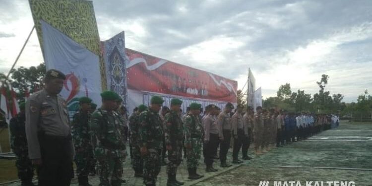 FOTO: AKH/MATAKALTENG - Apel Hari Jadi ke-21 Kabupaten Sukamara.