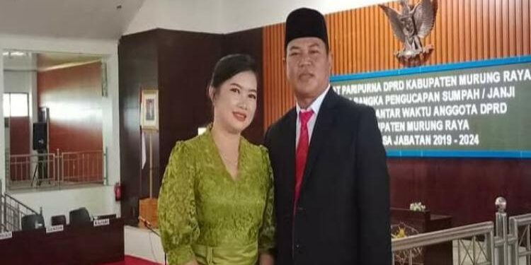 FOTO: MATAKALTENG - Anggota DPRD Murung Raya (Mura), Bebie.