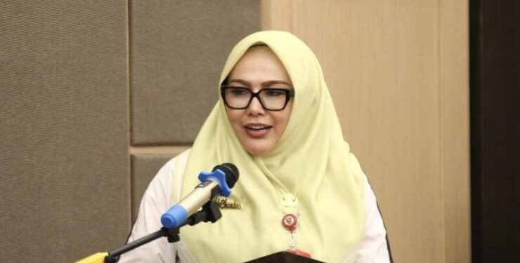 Kepala Dinas Kebudayaan dan Pariwisata (Disbudpar) Kalimantan Tengah Adiah Chandra Sari