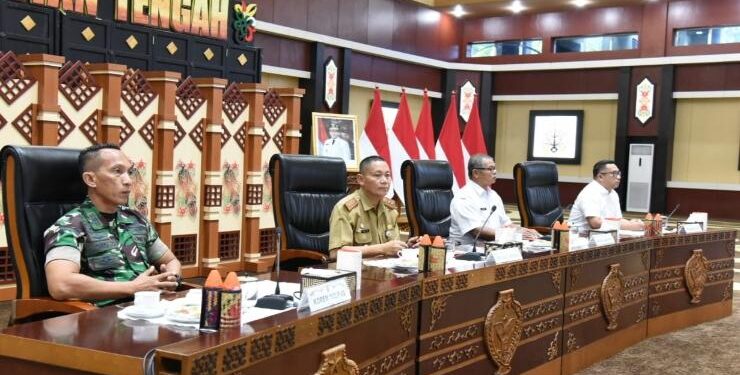 FOTO : IST/MATAKALTENG - Rapat Pengendali Inflasi tahun 2023 dengan Menteri Dalam Negeri Republik Indonesia (Mendagri RI)