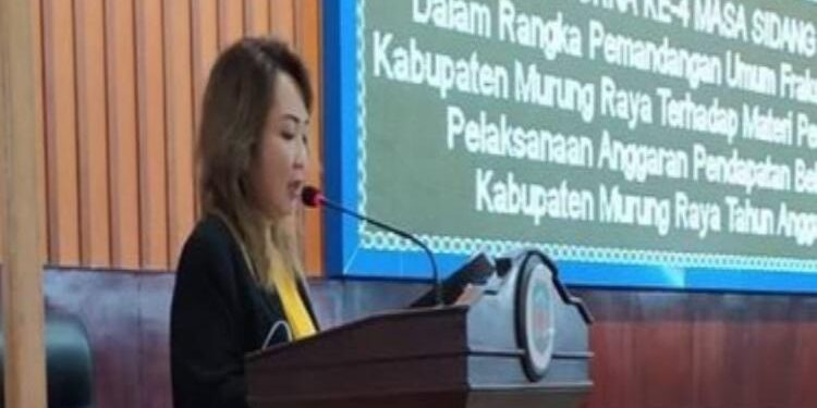 FOTO: MATAKALTENG - Anggota Komisi I DPRD Murung Raya (Mura), Olivia Owiswanti.