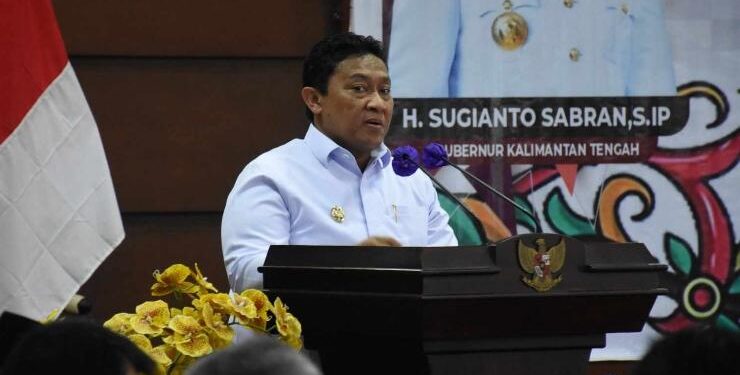 Wagub Kalteng Edy Pratowo saat menghadiri Rapat TEPRA Triwulan II Se-Kalteng