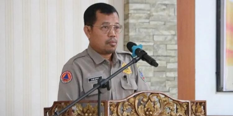 Kepala BPBD Seruyan, Agung Sulistyono.