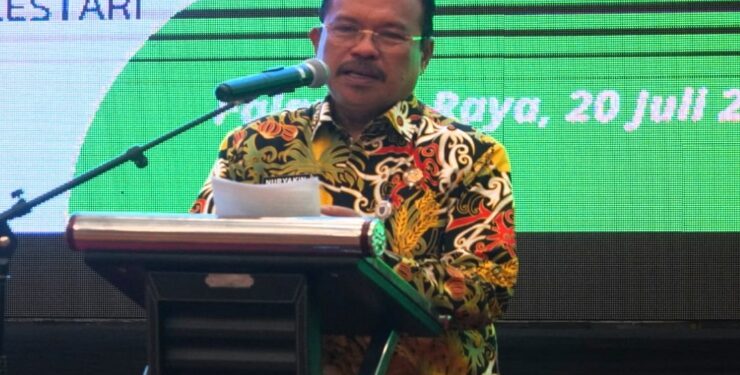 Sekda Nuryakin Buka Sosialisasi Perdagangan Karbon Sektor Kehutanan.