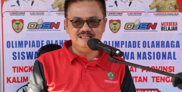 Plt. Kepala Dinas Pendidikan Provinsi Kalimantan Tengah Herson B. Aden