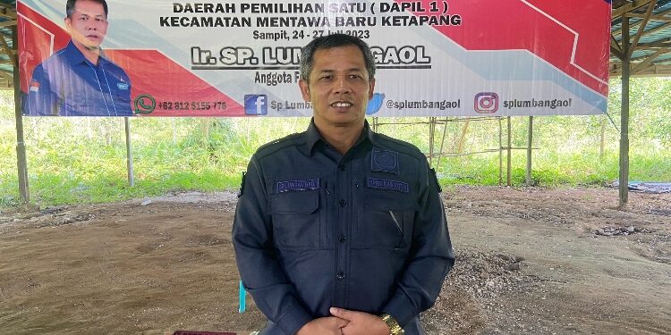Anggota DPRD Kotim, Ir. SP. Lumban Gaol