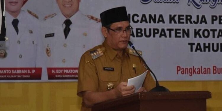 FOTO: IST/MATAKALTENG - Pj Bupati Kobar, Anang Dirjo.