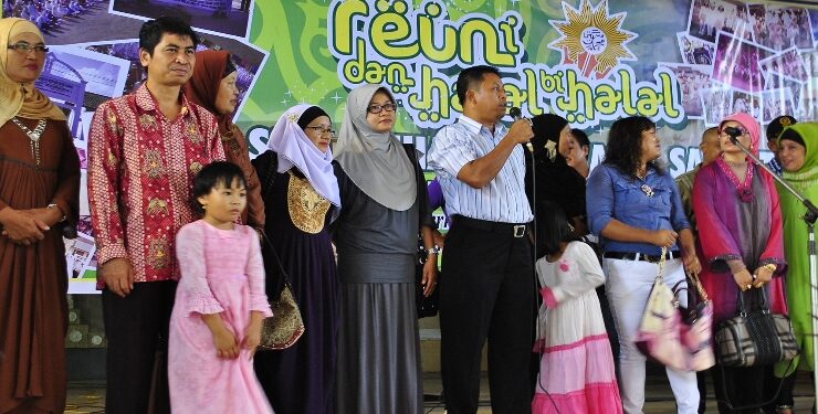FOTO : IST/MATA KALTENG - Reuni akbar Alumni SMA Muhammadiyah Sampit beberapa tahun lalu.