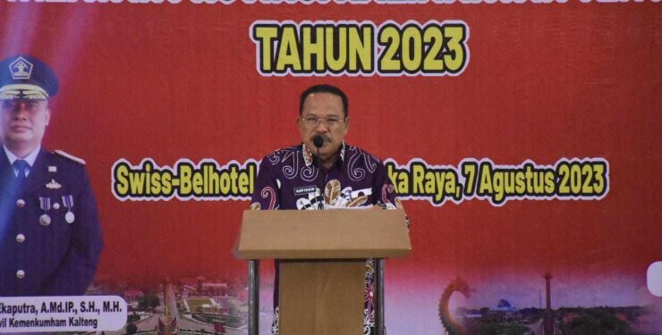 Sekretaris Daerah (Sekda) Provinsi Kalimantan Tengah (Kalteng) Nuryakin