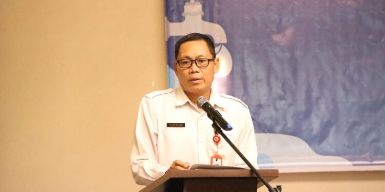 FOTO: MATAKALTENG - Staf Ahli Gubernur Kalteng Bidang Ekonomi, Keuangan, dan Pembangunan, Yuas Elko.