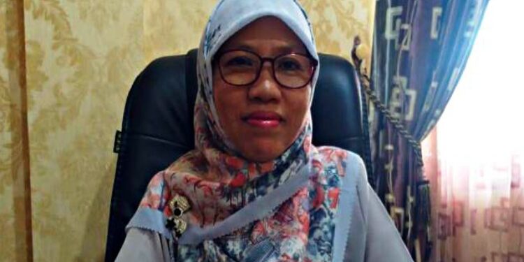 FOTO: MATAKALTENG - Kepala Dinas Perpustakaan dan Kearsipan Daerah (PKD) Pulang Pisau, drg Sopiyah.