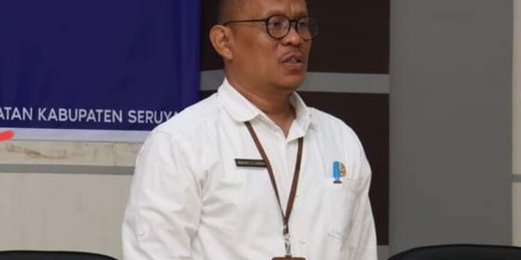 Kepala Dinkes Kabupaten Seruyan, Bahrun Abbas.