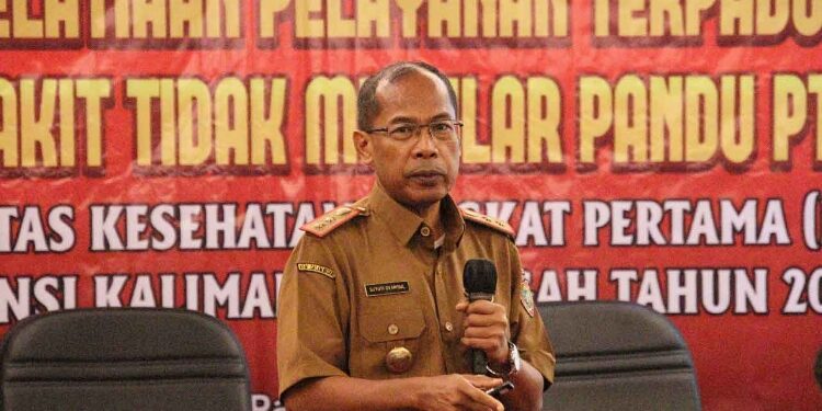 Kepala Dinas Kesehatan Kalteng, Suyuti Syamsul.