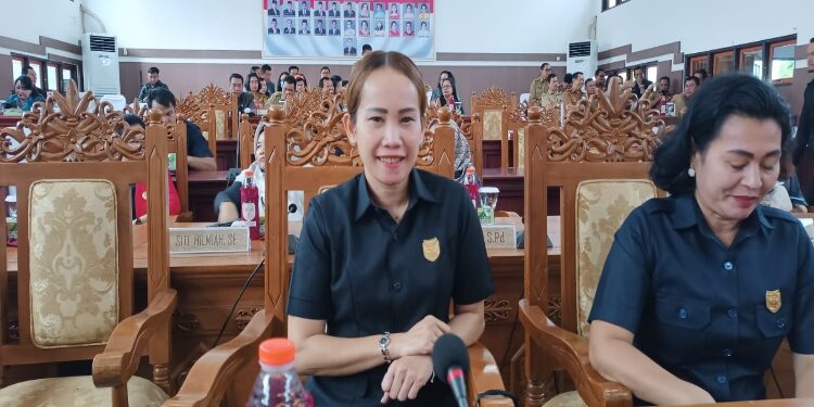 FOTO: MATAKALTENG - Anggota DPRD Kabupaten Gumas, Nomi Aprilia.