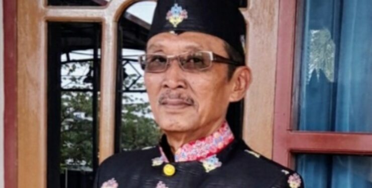 Tokoh masyarakat perwakilan Paguyuban Brawijaya, Jawa Timur di Palangka Raya, Soetoyo Darno