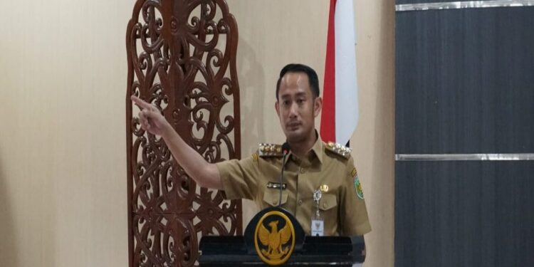 FOTO: MATAKALTENG - Wali Kota Palangka Raya, Fairid Naparin.
