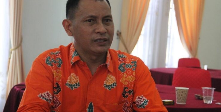 Ketua KPU Kabupaten Gumas Stepenson