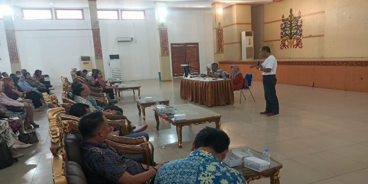 FOTO: IST/MATAKALTENG - Perumusan kebijakan strategis serta antisipasi nyata dari penyalahgunaan dan peredaran gelap Narkotika di kalangan pelajar, khususnya SMA/SMK Negeri/Swasta se Kota Palangka Raya.