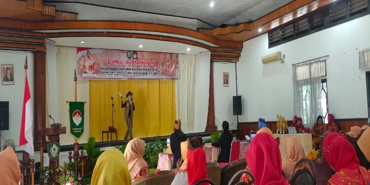 FOTO: IST/MATAKALTENG - Salah satu peserta saat tampil, Selasa 29 Agustus 2023.