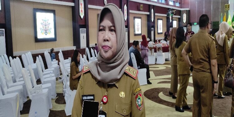 FOTO: VI/MATAKALTENG - Kepala Badan kepegawaian Daerah (BKD) Provinsi Kalteng, Lisda Ariyana.