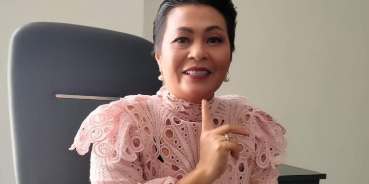 Anggota DPRD Kabupaten Gumas, Rayaniatie Djangkan.
