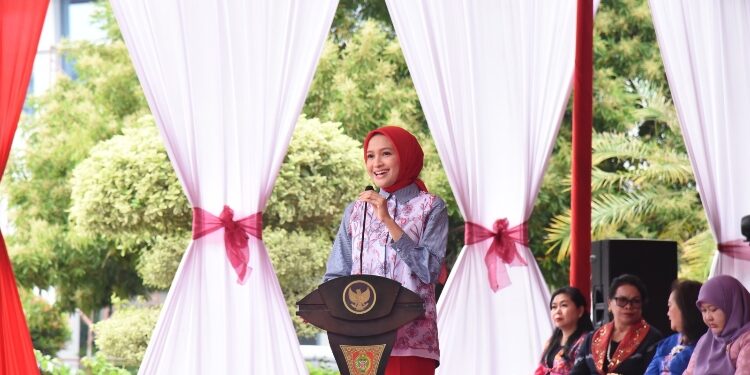 FOTO: IST/MATAKALTENG - Ketua TPP PKK Kalteng, Yulistra Ivo Sugianto Sabran Berharap Jambore Bisa Rutin Digelar.