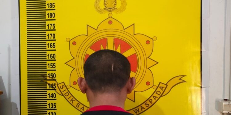 FOTO: IST/MATA KALTENG - Salah satu tersangka yang diamankan oleh petugas dan saat ini masih menjalani proses hukum di Polres Kotim.