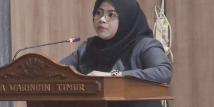 Anggota DPRD Kotim, Modika Latifah Munawarah.