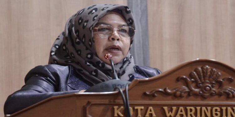 FOTO: MATAKALTENG - Anggota Fraksi PAN DPRD Kotim, Megawati.